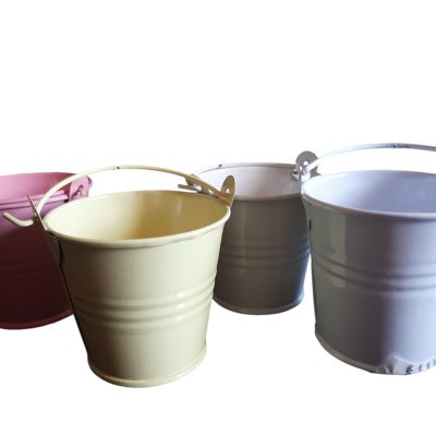 Secchielli metallo colori misti