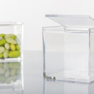 Scatola cubo plexi 8X8