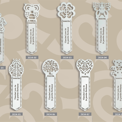 Segna libro modelli assortiti