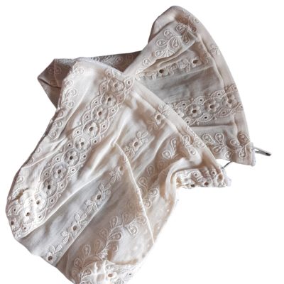 Ultime 12 borsette pizzo san gallo ecru'