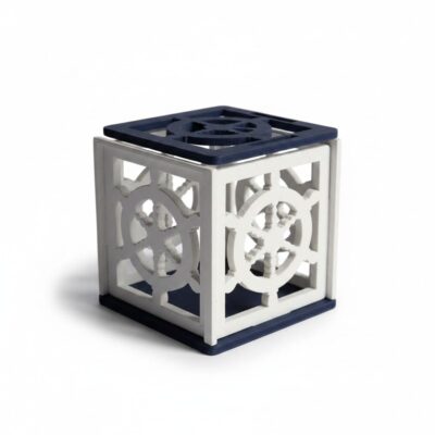 Scatoline legno porta confetti tema mare