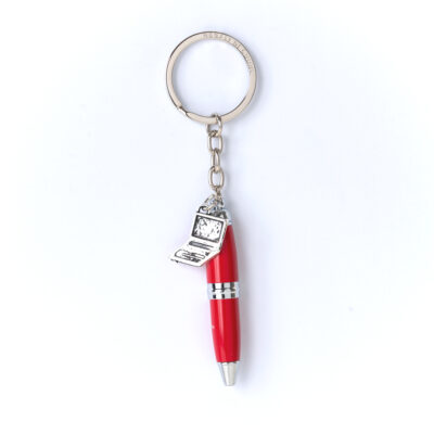 Mini penne rosse porta chiavi informatica