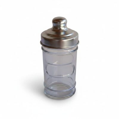 Barattolo vetro tappo metallo