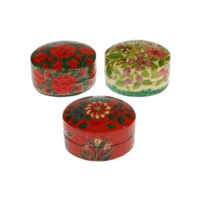 Scatolina legno laccato colori assortiti