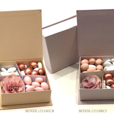 Scatola porta confetti 2 colori a scelta