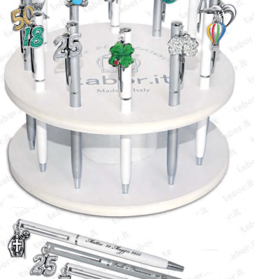 Penne con ciondolo smaltato personalizzabili