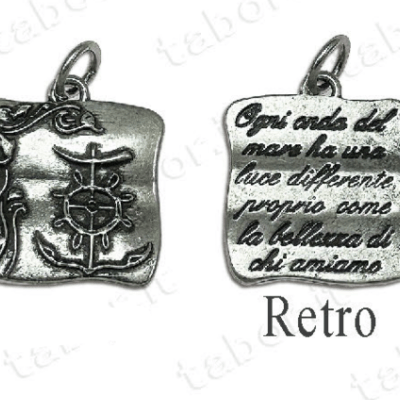Ciondolo pensionamento con dedica