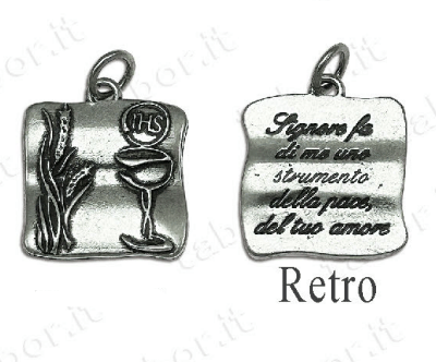 Ciondolo comunione con dedica