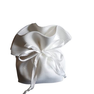 Sacchetti in Piqu&eacute; bianco