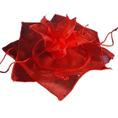 Sacchetti organza rossa