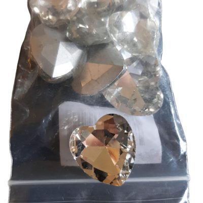 Bustina con 14 cuoricini 2cm