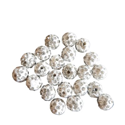 Bustina con 22 perline di strass 0,5cm