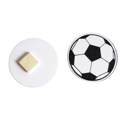 Accessorio pallone calcio in legno