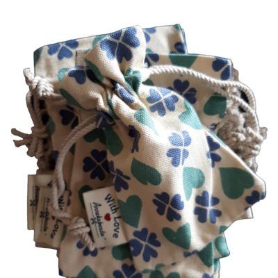 Sacchetti cotone stile Country Chic