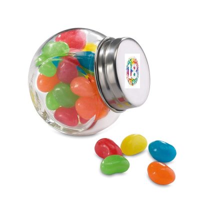 Barattolino con caramelle personalizzabile