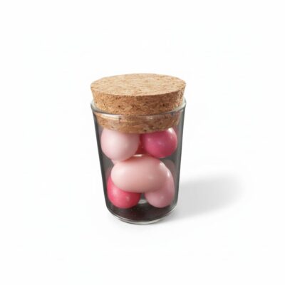 Barattolino in vetro tappo sughero