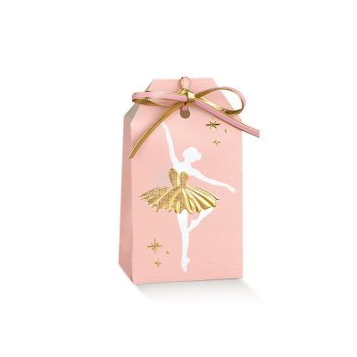 Scatolina porta confetti tema danza
