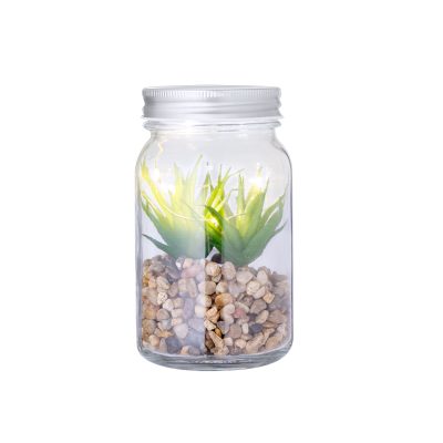 Pianta decorativa con luci led