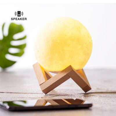 Cassa Bluetooth Luna con lampada