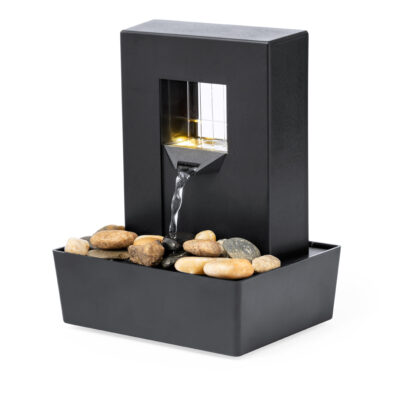 Fontana zen con luci al led