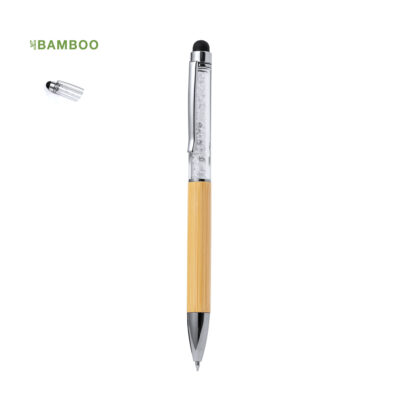 Penna touch bamboo e cristallini
