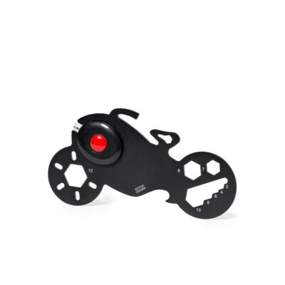 Utensile in acciaio forma motocicletta