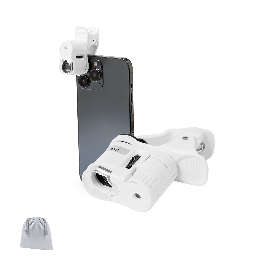 Microscopio tascabile per smartphone