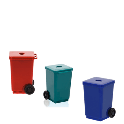 Temperino a forma di secchio