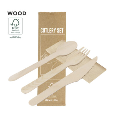 Set posate ecologiche usa e getta