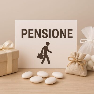 Bomboniere Pensionamento