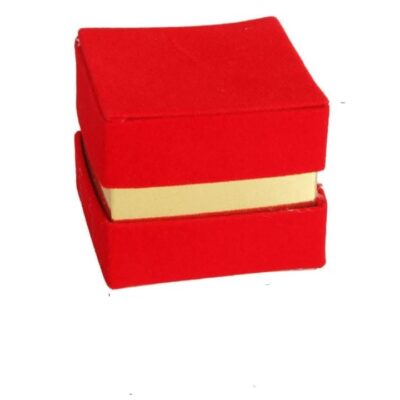 Scatola vellutino rosso laurea