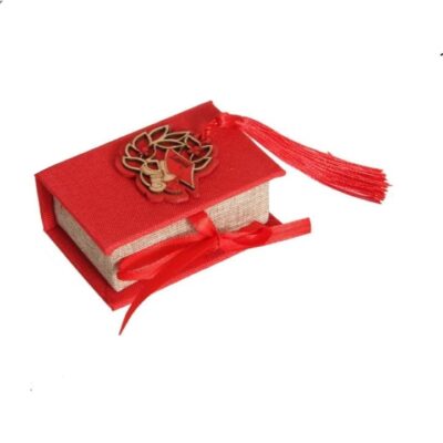 Scatola libro laurea porta confetti