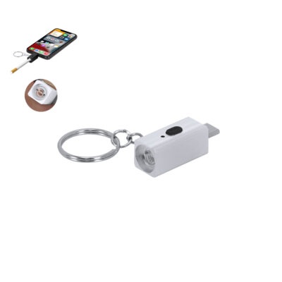 Porta chiavi accendino elettrico