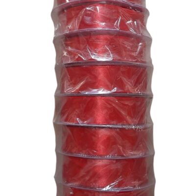 Nastro poliestere rosso 2 cm 230 mt