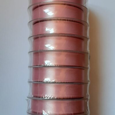 Nastro poliestere rosa 1,5 cm 230 mt