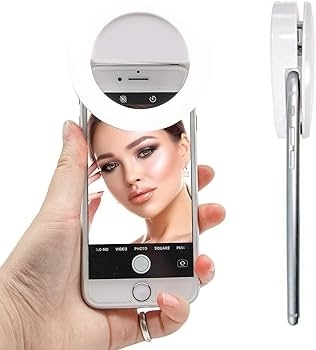 Anello luminoso a LED per smartphone