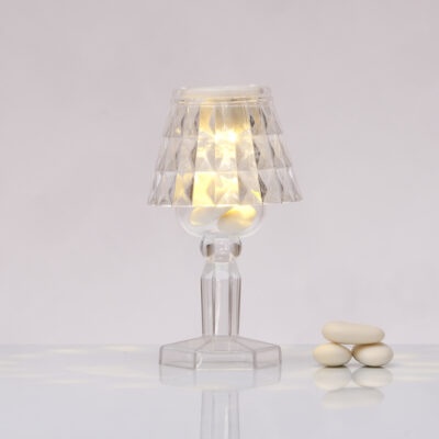 Lampada led bomboniera in plexiglass