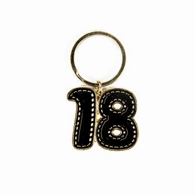 Porta chiavi compleanno 18 anni