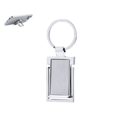 Portachiavi con supporto per smartphone