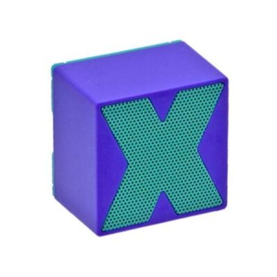 Cassa mini Bluetooth colori viola e verde