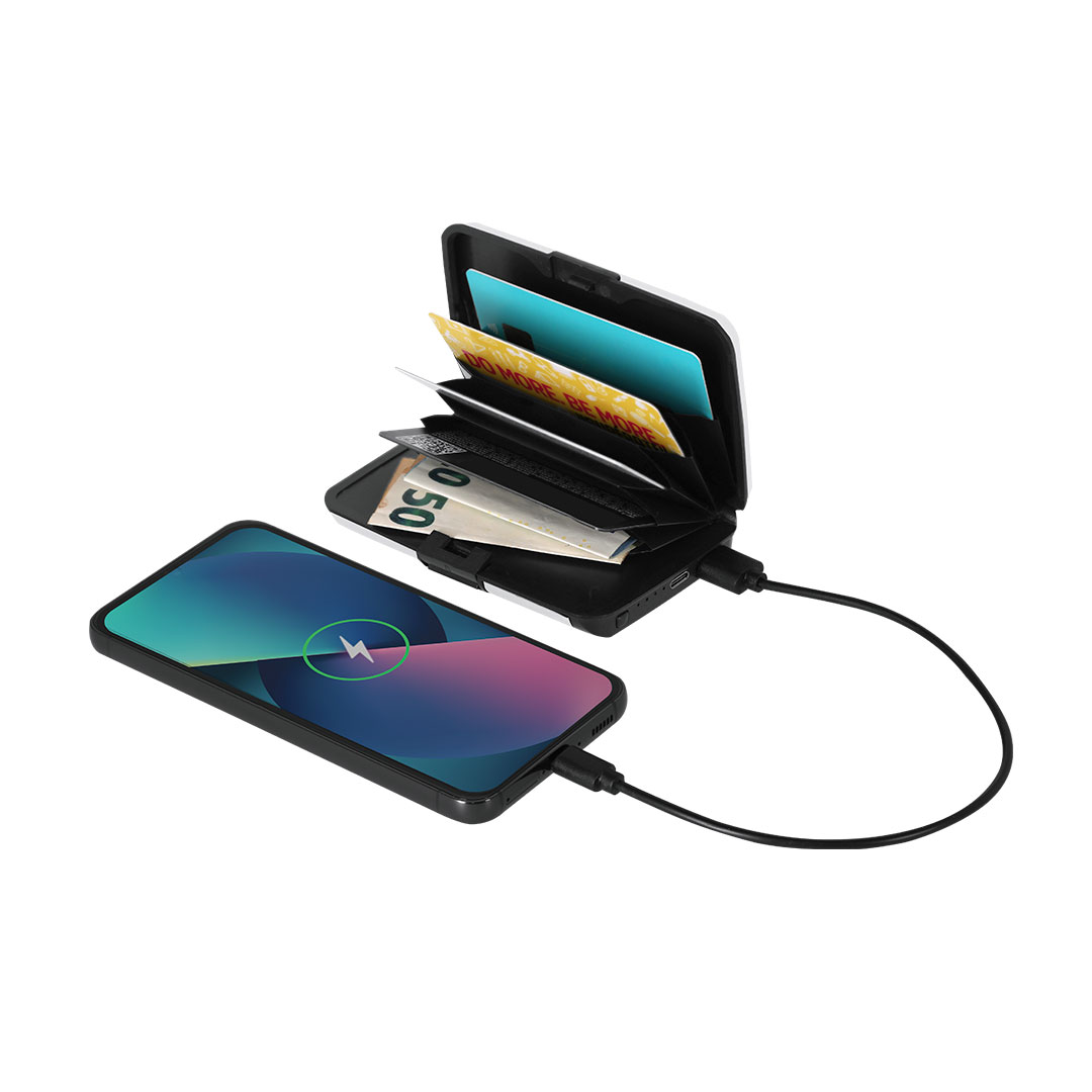 Power Bank con porta Carte