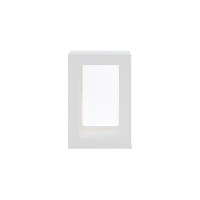 Scatola per bomboniere doppia finestra pvc 12x10x18