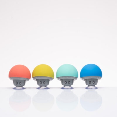 Casse funghetti color con ventosa