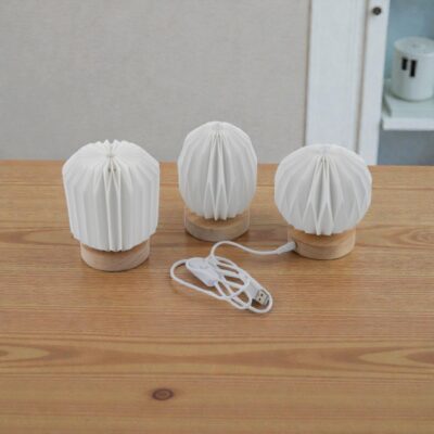 Lampade 3D tre modelli con led