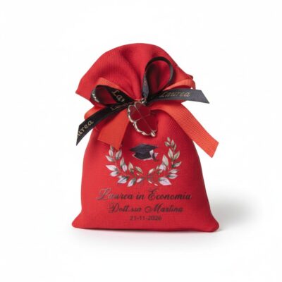 Sacchetto per laurea con personalizzazione