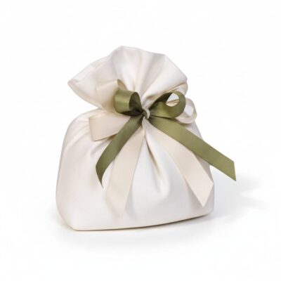 Sacchetto cotone naturale bianco