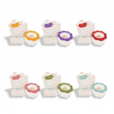 Porta vaso con plexi colorato