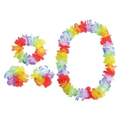 Kit collane e bracciali hawaiane