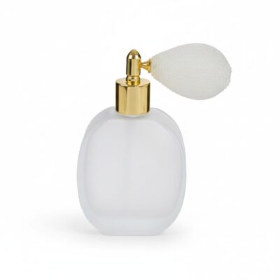 Porta profumo con pompetta bianco