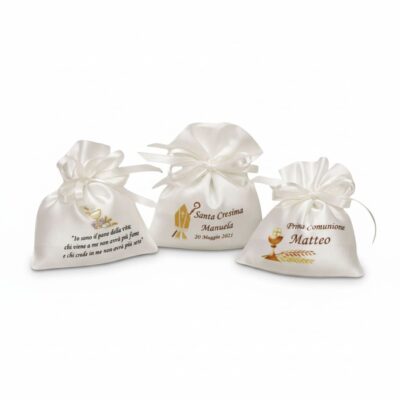 Sacchetto personalizzato Comunione Cresima